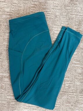 Lululemon Swift Speed Teal High-Waist Athletic Leggings 28” size 14